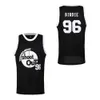 Homens camisetas Basquete Jerseys Shorts Torneio Shoot Out Birdmen 2 PAC 23 MOTAW 96 BIRDIE Costura Bordado Esportes Ao Ar Livre Preto Cinza Novo J240221