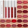 6 Unids Conjunto de Cajas Terciopelo Mate Lápiz Labial Duradero Antiadherente Líquido Lápiz Labial Brillo de Labios Desnudo Esmalte Labios Maquillaje Cosméticos Labiales 240220