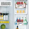 Kitchen Storage Refrigerator Organizer Box Practical Container Fridge Side Door Vegetable Bin Stackable Food Holder Accessories