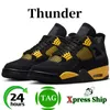 Militaire Black Cat Bred Reimagined 4 jumpman basketbalschoenen Outdoor Pine Green heren 4s Red Thunder Geel Wit Oreo j4 dames heren sneakers sporttrainers