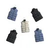 Designer Vest Prda Men's Down Cotton Triangle Vest Gilet d'hiver pour femme Lumière chaude Hommes Chaud Veste décontractée Sweat à capuche Triangle Jacket Gilet