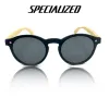 Eyewears Brand Fashion Men Solglasögon Polariserad valnöt Wood Mirror UV400 Lens Sun Glasses Women Brand Design Colorful Shades Handmade