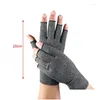 Cycling Gloves 1Pair Outdoor Half Finger Compression Joint Care Reer Wrist Support Fitness Women Men Wristband Drop Delivery Sports Ou Oti9M