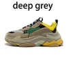 Designer Uomo Donna Casual Scarpe con suola spessa Nero Bianco Grigio Rosso Rosa Scarpe con cuscino d'aria Scarpe da ginnastica con plateau Suola trasparente Scarpe casual da trekking Scarpe da ginnastica da esterno