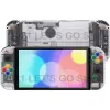 Przypadki przełącznika OLED DIY zastępcza konsola tylna płyta Joycon Handheld Controller obudowa dla Nintendo Switch Akcesoria do gry OLED