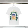 Casablanc Shirt Man T-shirt Clothing Street Shorts Chéchs Casablanc-S tshirts Geométrique Print Shirt Casual Tshirt Designer Tshirt Mens T-shirt 878