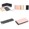 Keyboards F66 Folding Mini Bluetooth Keyboard Metal Wireless Key Android Phone Tablet Smart Office Preferred For Notebook Laptop Deskt Otdmf