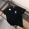 2024 sommer 3D relief T-Shirts Männer und Frauen Baumwolle T Brief Solide Kurzarm Rundhals Casual T-Shirt