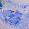 CRIB NETTING PORTABLE BABY BED CRIB Floral Print Boat Shape Folding Mosquito Twill Net