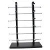 Display Wood Black Solglasögon Eye Glass Rack Display STAND STALER HOLDER 3/4/5/6 TIERS