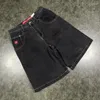 Мужские брюки Jnco Шорты Y2K хип -хоп карманный паксовый джинсовый тренажерный зал.