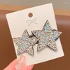 Hair Accessories Lovely Children's Series Heart Star Clips Sequins Barrettes Alloy Pins Grips For Girls HeadWear