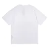 Designer Rhude T-shirt Hommes Los Angeles Niche Vêtements T-shirt Rhude Design avec des tenues de couple surdimensionnées imprimées comme base