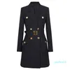 Women Work Dresses Luxury Designer Clothes Fashion Elegant Office Dresses Suit Jacket