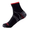 Men's Socks 1 Pair Mens Plantar Fasciitis Elastic Compression Low Cut Short Ankle Arch 37JB