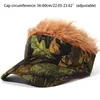 Czapki piłki Hipster Baseball Cap Hat Outdoor Artificial Hair Street dla kreatywności