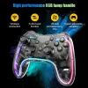 Gamepads Wireless Gamepad For Nintendo Switch/Lite/OLED Joystick With 6axis Gyro MFI/HID Games For IPhone/Android/PC