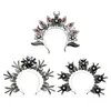 Hair Clips Baroque Halos Headband With Sparkling Rhinestones Exquisite Headpiece Props