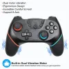 Gamepads 2022 bluetooth pro gamepad para nswitch nsswitch ns switch console sem fio gamepad video video video video video joystick controll controll