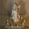 Candele da tè a batteria, realistiche e luminose, regalo festivo tremolante Candele LED senza fiamma, confezione da 24 pezzi, per feste stagionali, feste, lampada gialla calda