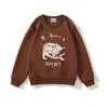 Barn kläder hoodie tröjor designer för barn flickor bb hoodies långärmad klädpojkar tröja barn topps Cyd24022101-6