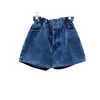 Shorts femininos designer marca 2024 início da primavera novo nanyou miu estilo casual cintura alta perna larga versátil emagrecimento flor bud veludo kujy