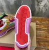 مصمم أحذية Astroloubi Sneakers الموضة للنساء أحذية غير رسمية أحذية حمراء سوليد أحذية رياضية فاخرة من جلد العجل من الجلد المدبوغ في الهواء الطلق