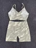 Darcsport Yoga Top and Shorts Set Wolf Head High midje Peach Hips Fitness Sports Naked and Tight Fit 231017