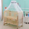 CRIB NETTING F62D Baby Bed Canopy Myggnät för täcker Baby Cribkids Bed Cribs Netting