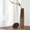 Vases Wooden Vase Container Table Centerpiece Decoration Floral Arrangement Rustic Office Dried Flower Decorative Plant Pot