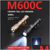 مشاعل المصباح المشاعل wadsn airsoft surefir m600 m300 m600c تكتيكي الكشافة البندقية سلاح المصباح sf m300a مصباح الأسلحة LED الصيد dhrqx