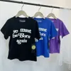 Kinder Baby T-Shirts CPFM YE MUST BE BORN AGAIN Brief gedruckt High Street Hip Hop Jungen Mädchen Tops Kinder Jugend Kurzarm T-Shirt 38nS #