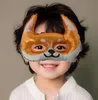 Children's color inflatable color aluminum film eye mask Celebration party cosplay mask