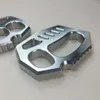 Tiger Four Finger Straced Set Legal Self Defense Equipment Ring Glass Fiber Hand Fist Buckle EDC 209263