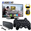 Consoles BROODIO 4K HD Video Game Console Game Stick 4k 10000 Games 2.4G Double Wireless Controller Retro TV Game Stick 4 k Dropshipping