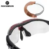 Eyewears Rockbros Polariserade Sun Glasses Sport Man Cycling Glasses Mountain Bicycle Glasses Riding Protection Goggles Eyewear UV400