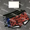 Fashion Mens Breathable Underwear Designer Letter Printed Underpants Casual Cotton Boxers