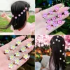 Accessoires pour cheveux, tendance, mignon, Style coréen, support pour filles, petites épingles à cheveux, pinces à fleurs, céramique douce