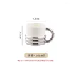 Muggar keramisk mugg kaffekopp instagram stil kreativ design hög skönhet kvinnlig vatten set söt koreansk frukost