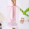 Hangers 3pcs Breathable Mesh Storage Bag Foldable Hanging Portable Space Saving