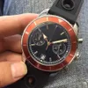 Nuovo stile di alta qualità Brei orologio da uomo al quarzo movimento VK Super Ocean Ceamic lunetta in caucciù269C