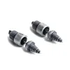 أقراط MKENDN GOTHIC 925 Sterling Silver Spark Plug Plud STUDS Steampunk الثورة الصناعية Cyberpunks الرجال الذكور المجوهرات