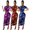 BN7052 Europejskie sukienki dla kobiet w Ameryce Modna Mała zapach prosta długa spódnica