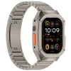 لـ Apple Watch Ultra 2/Ultra 49mm AP Mod Kit Kit Stafless Steelde Stefel Armor Armor Case Band Cover