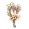 Decorative Flowers Dried Flower Bundles Mini Rose Pampas Grass Bouquets Natural Plant For DIY Craft Card Decoration Po Props Home Wedding