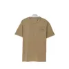 Designer Men's T Shirts Round Neck 3D Letter Embossed Short-Sleeved T-Shirt
