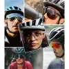 Lunettes de soleil Marque Design Alba Optics cyclisme lunettes de soleil photochromiques hommes Uv400 lunettes de Sport vélo lunettes de vélo femmes lunettes de montagne