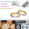 Cluster Rings 1 Pair Love Alliance Latest 18k Gold Plated Couple Wedding Ring Designs For Men And Women Promise Anniversary Marriage