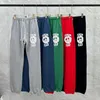 24ss Autumn Winter USA Cotton Puff Print Pants Trousers Bottoms Casual Drawstring Sweatpants Men Jogger Slim Fit 0221