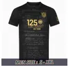 23 24 25 Eintracht Frankfurt 125 주년 기념 블랙 키트 DFB Pokal Final Kit 축구 유니폼 2024 2025 Rode Ache Football Shirt 유니폼 125th Black Gold